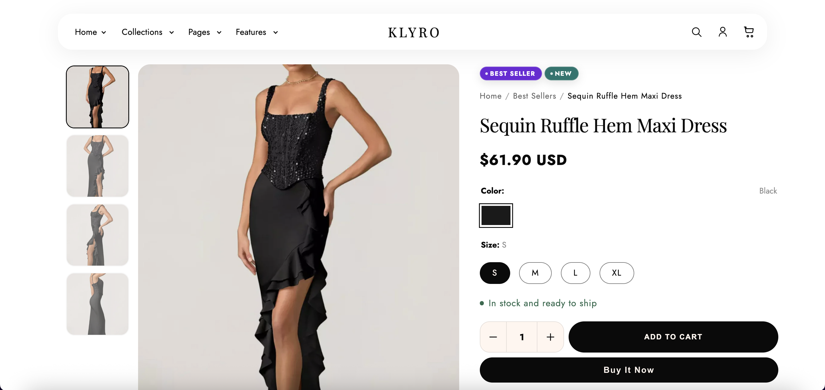 Klyro product page